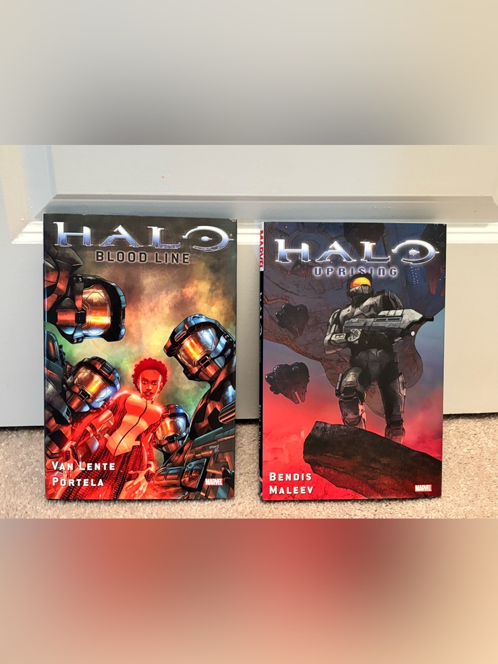 Halo Hardcover Graphic Novels Uprising Bloodline Marvel Comics Van Lente